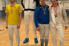 Richard, Wiener Meister 2022, dazu noch Rostyslav mit Silber und Marco mit Bronze